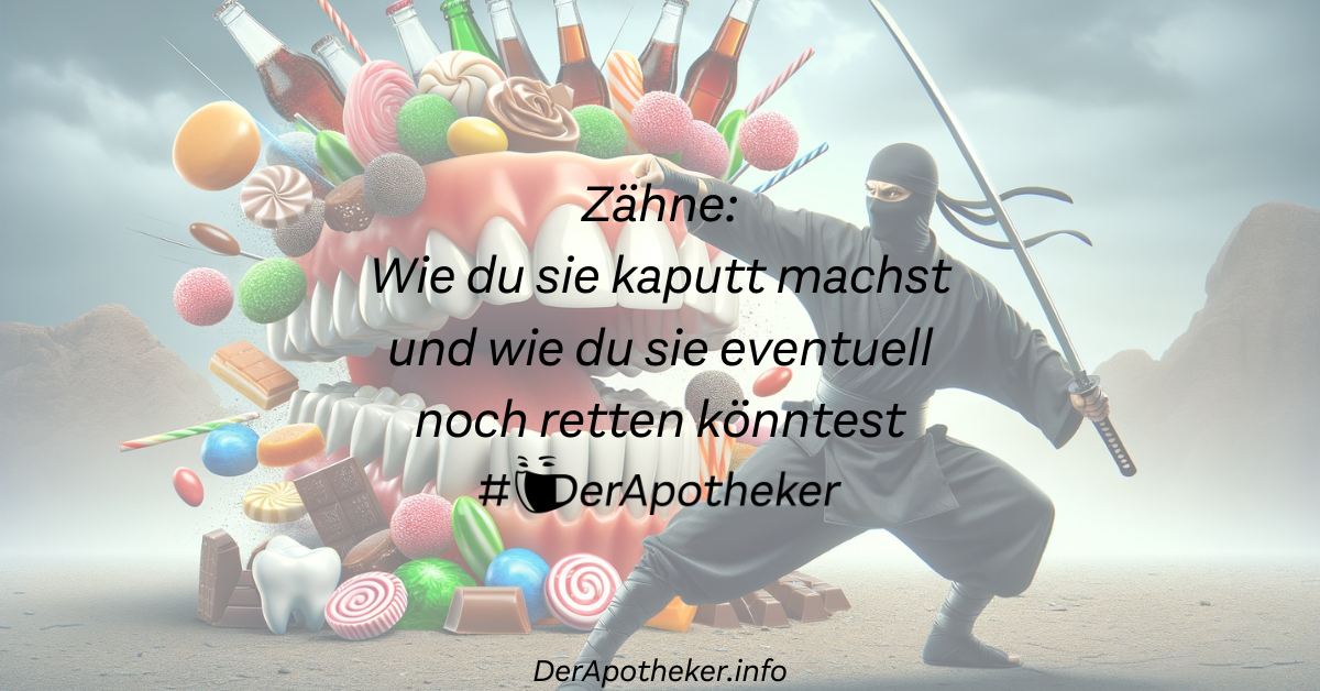 Zähne: Wie du sie kaputt machst und wie du sie eventuell noch retten könntest