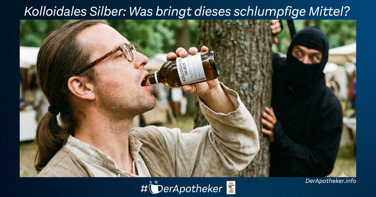 Kolloidales Silber: Was bringt dieses schlumpfige Mittel? 